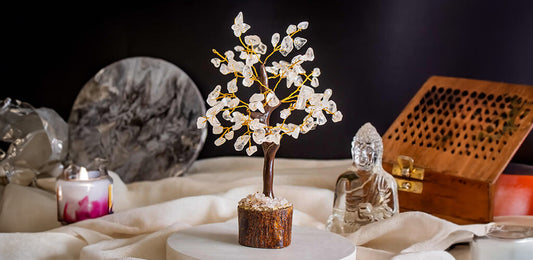 Crystal Tree Sculptures