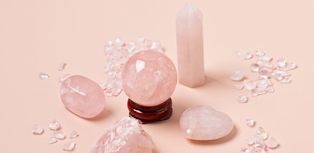 Pink Quartz Crystals