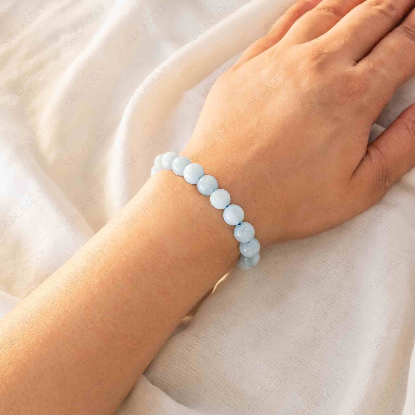 Aquamarine Bracelet 8mm