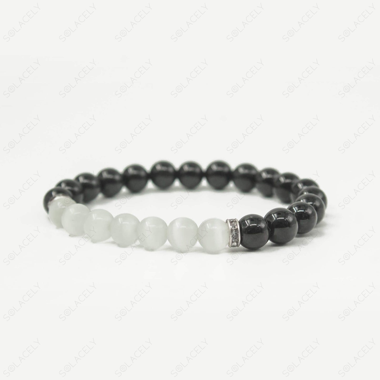 selenite bracelet