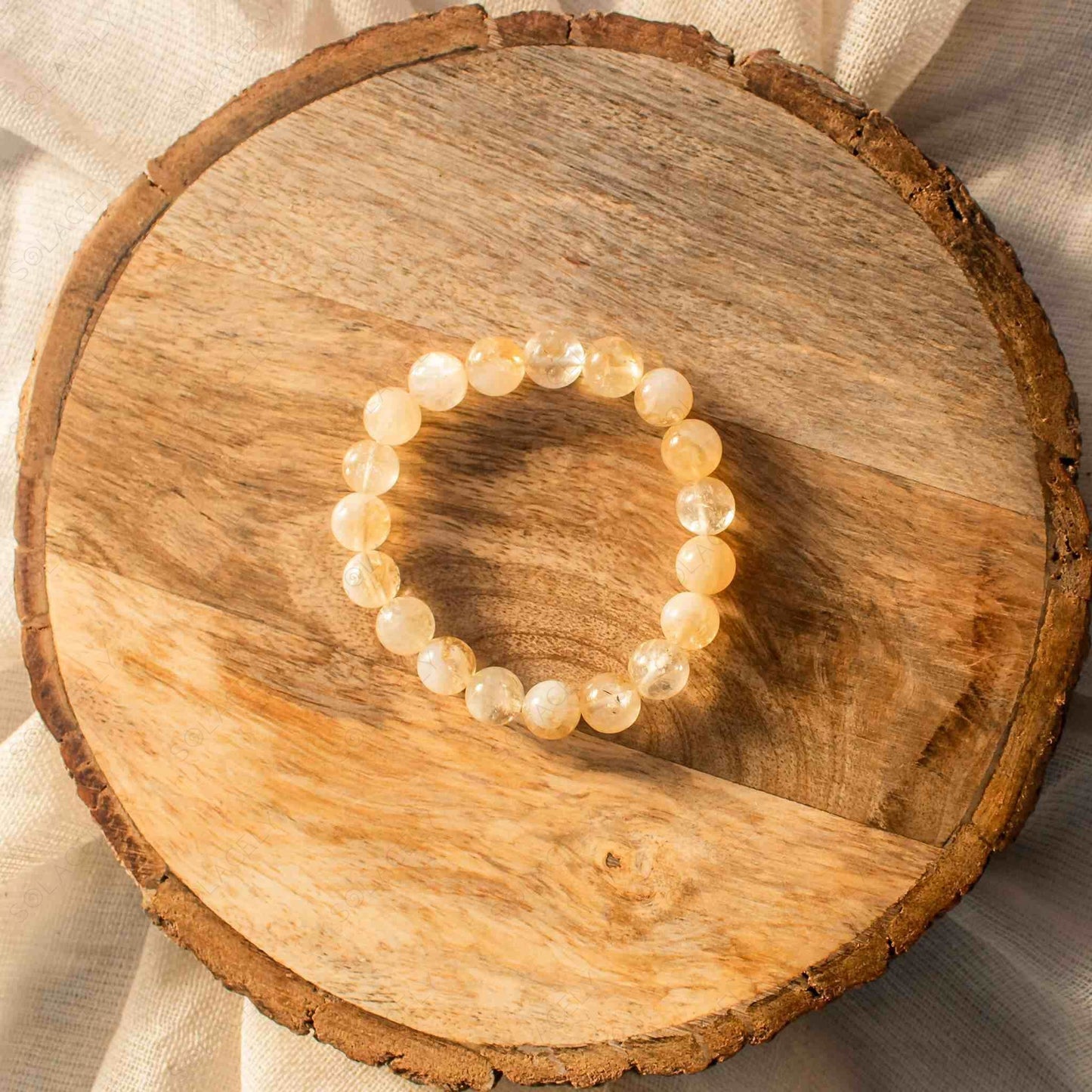 citrine stone bracelet