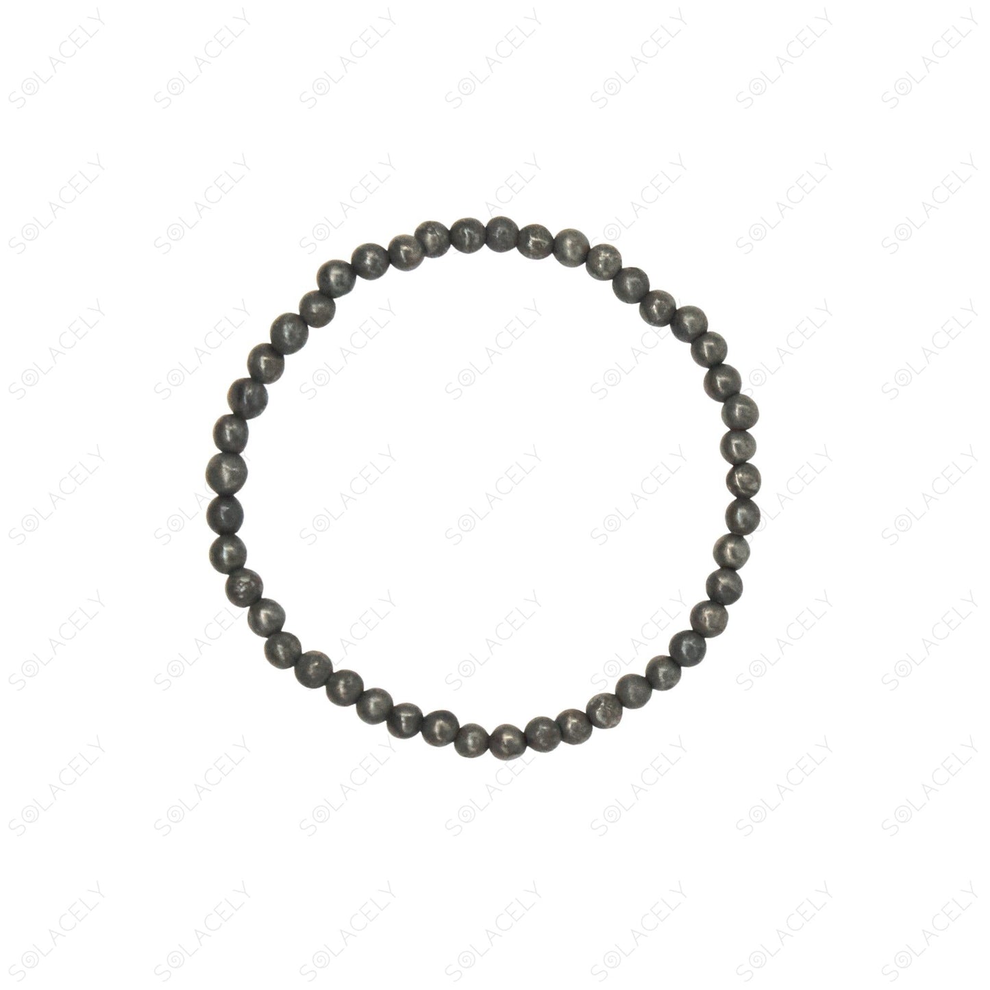 pyrite stone bracelet