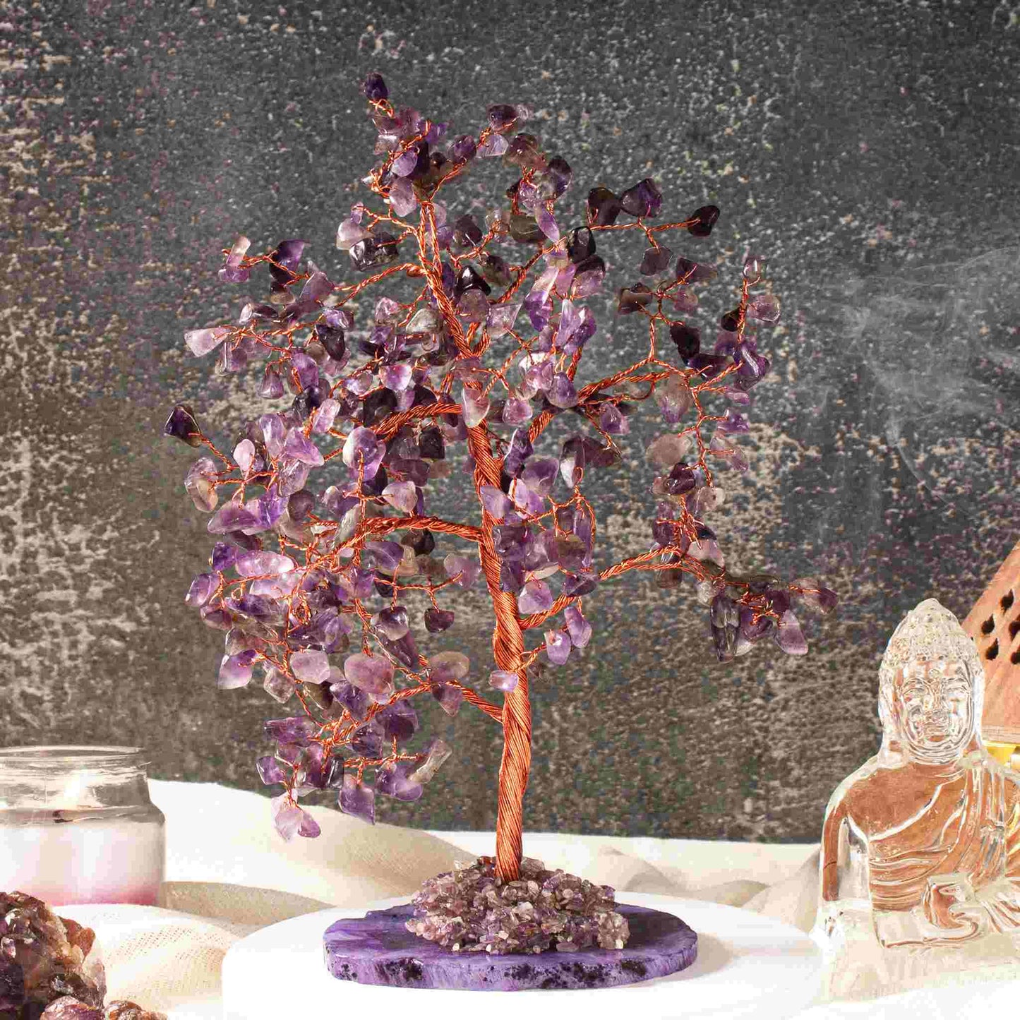 amethyst crystal tree