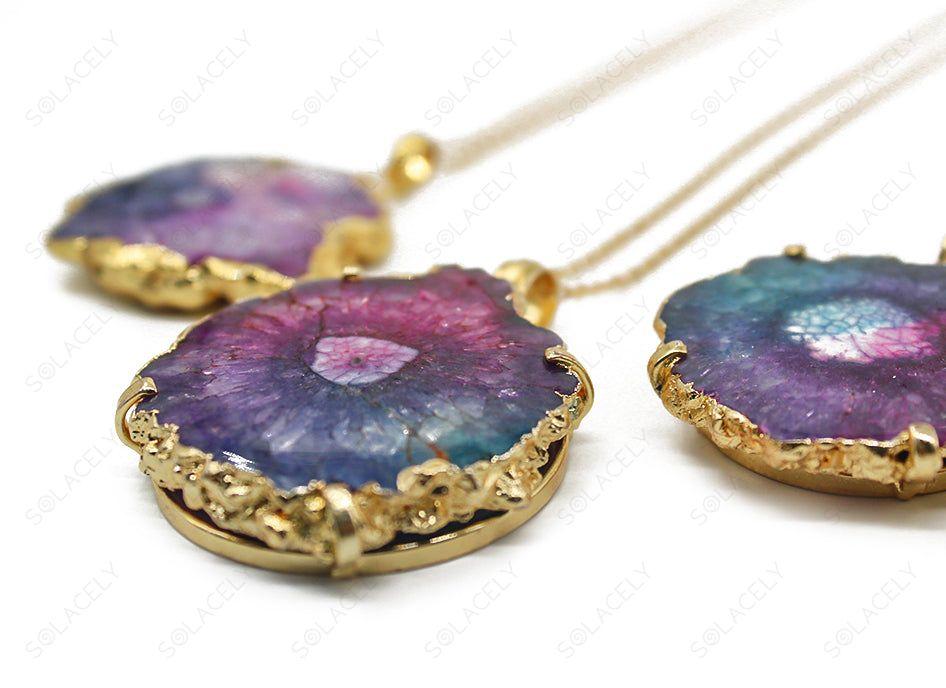 solar quartz jewellery