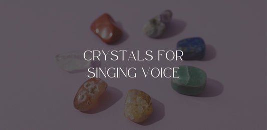 crystals for singing voice