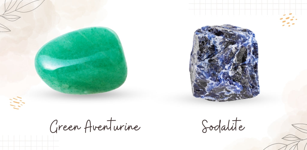 Exploring the Harmonious Blend of Green Aventurine and Sodalite