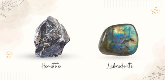Hematite And Labradorite