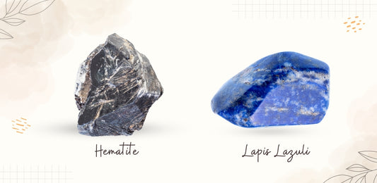 Hematite And Lapis Lazuli