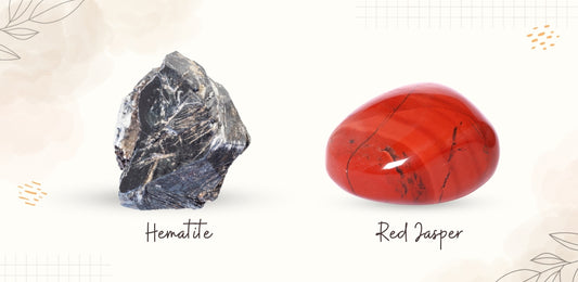 Hematite And Red Jasper