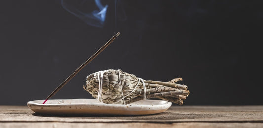 How to Cleanse Crystals with Sage Incense
