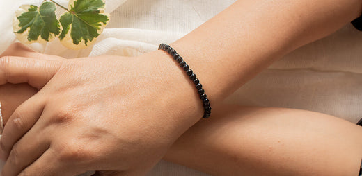 Black Tourmaline Crystal Bracelet