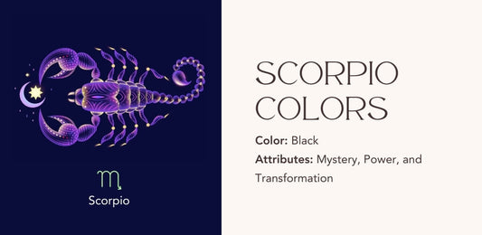 Scorpio Zodiac Colors