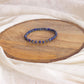 lapis lazuli bracelet 4mm-beads