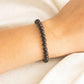 6mm black tourmaline bead bracelet for protection