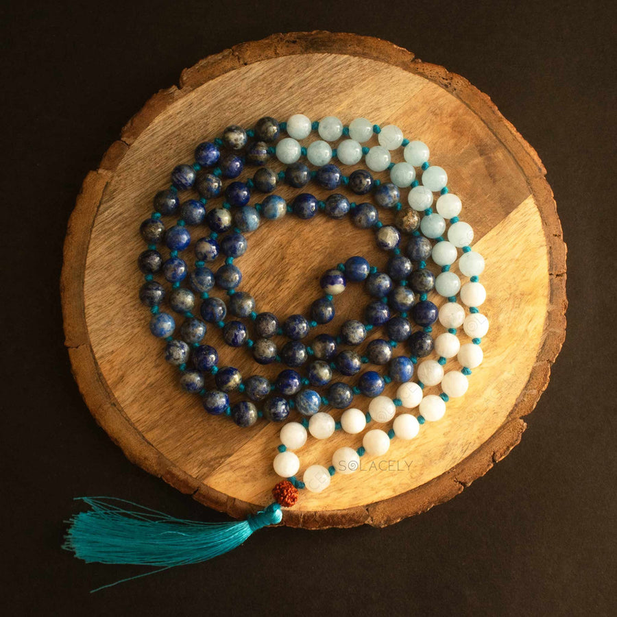 8mm beads japmala feauturing rudraksh 