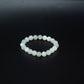 8mm milky moonstone gemstone bracelet