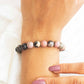 8mm rhodonite crystal bracelet