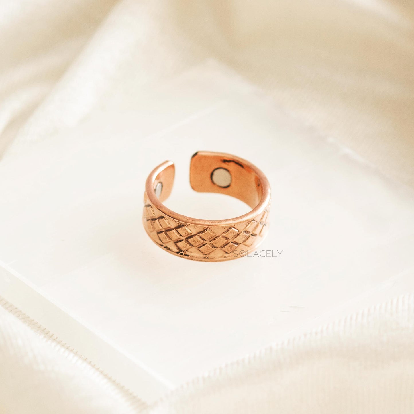Pure Copper Magnetic Ring for Men and Women