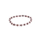 Rose Quartz and Garnet Bracelet - Crystals for Love & Passion 4mm Beads