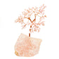 Rose quartz Crystal Tree with Rose Quartz Base