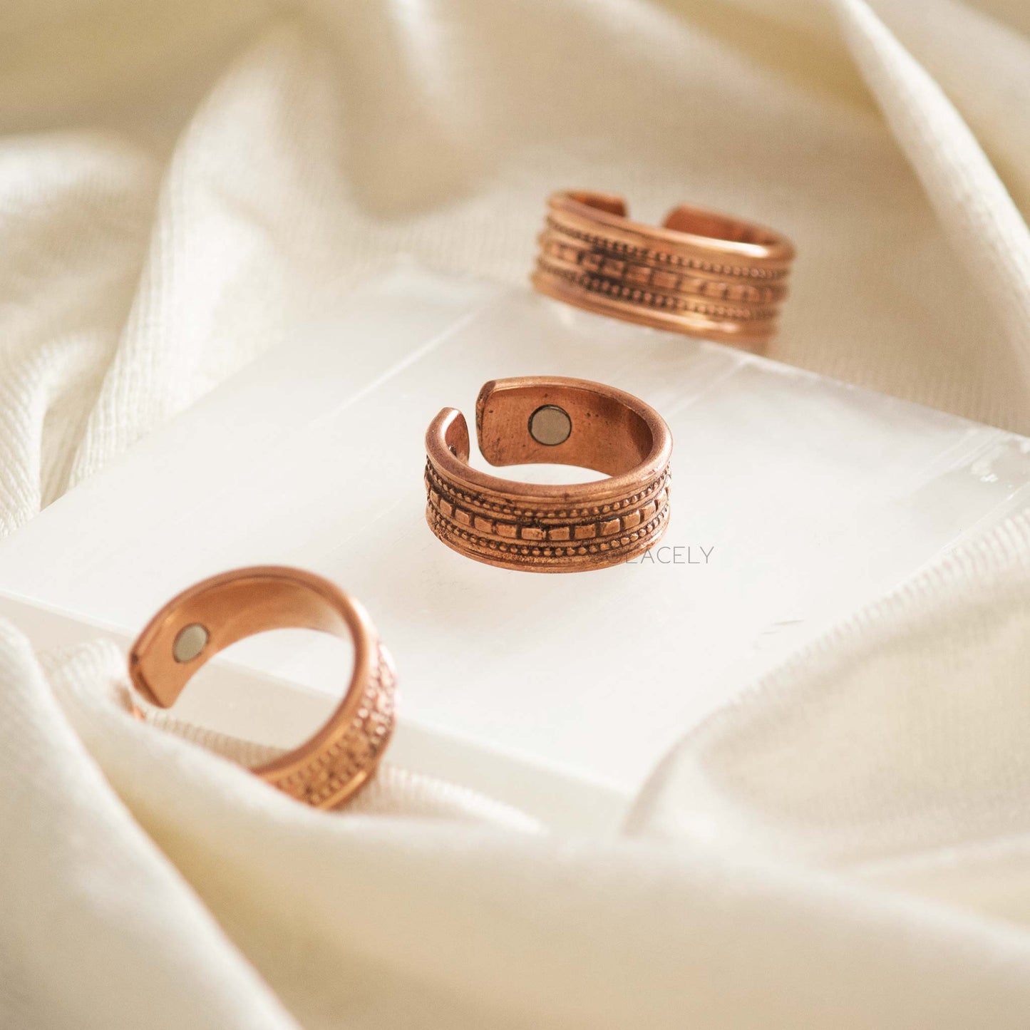 Pure Copper Magnetic Ring for Men and Women