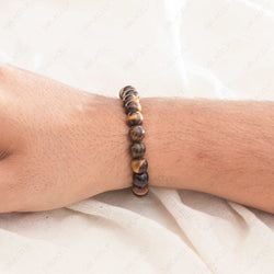 Tiger’s Eye Bracelet - 8mm Beads