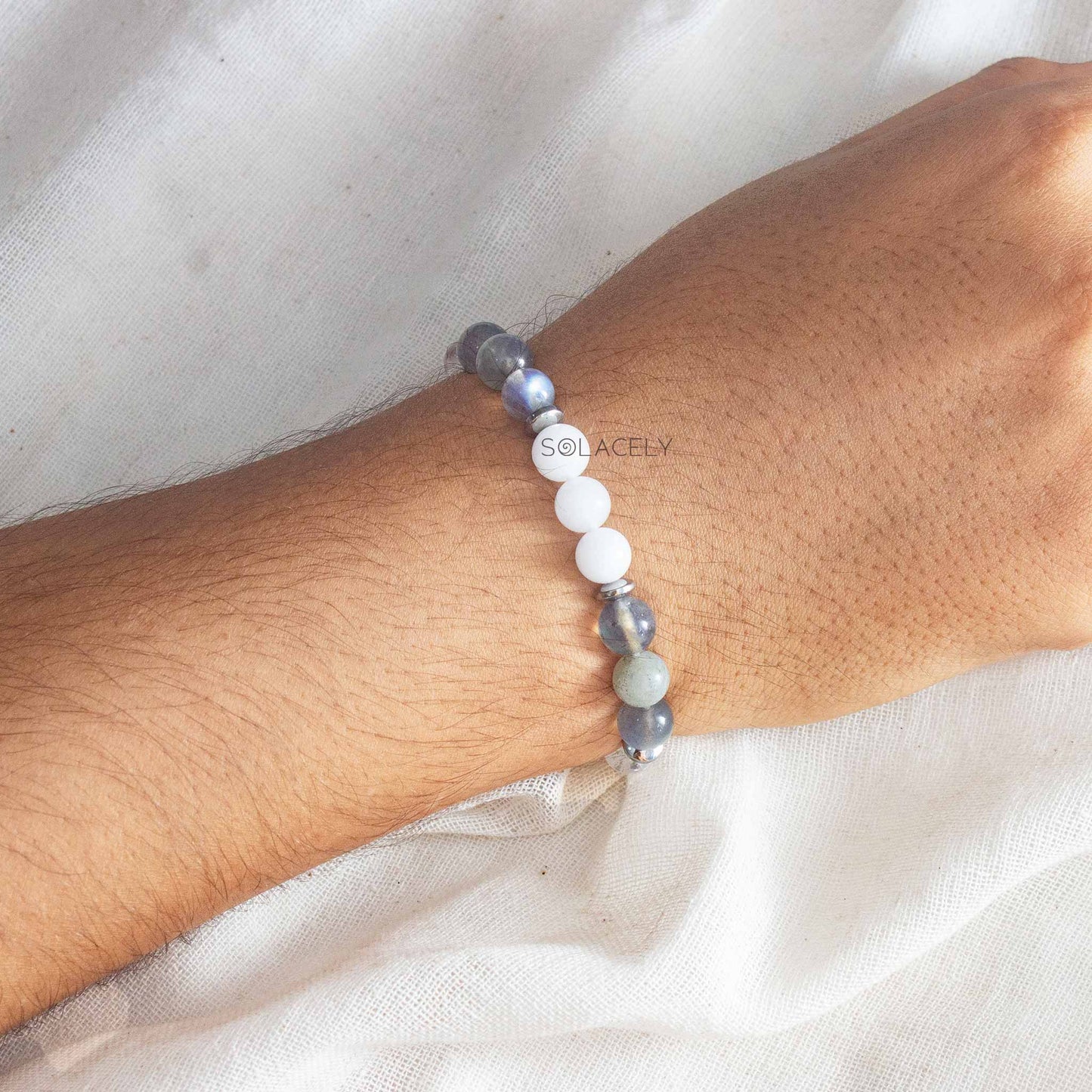 Crown Chakra Crystal Bracelet