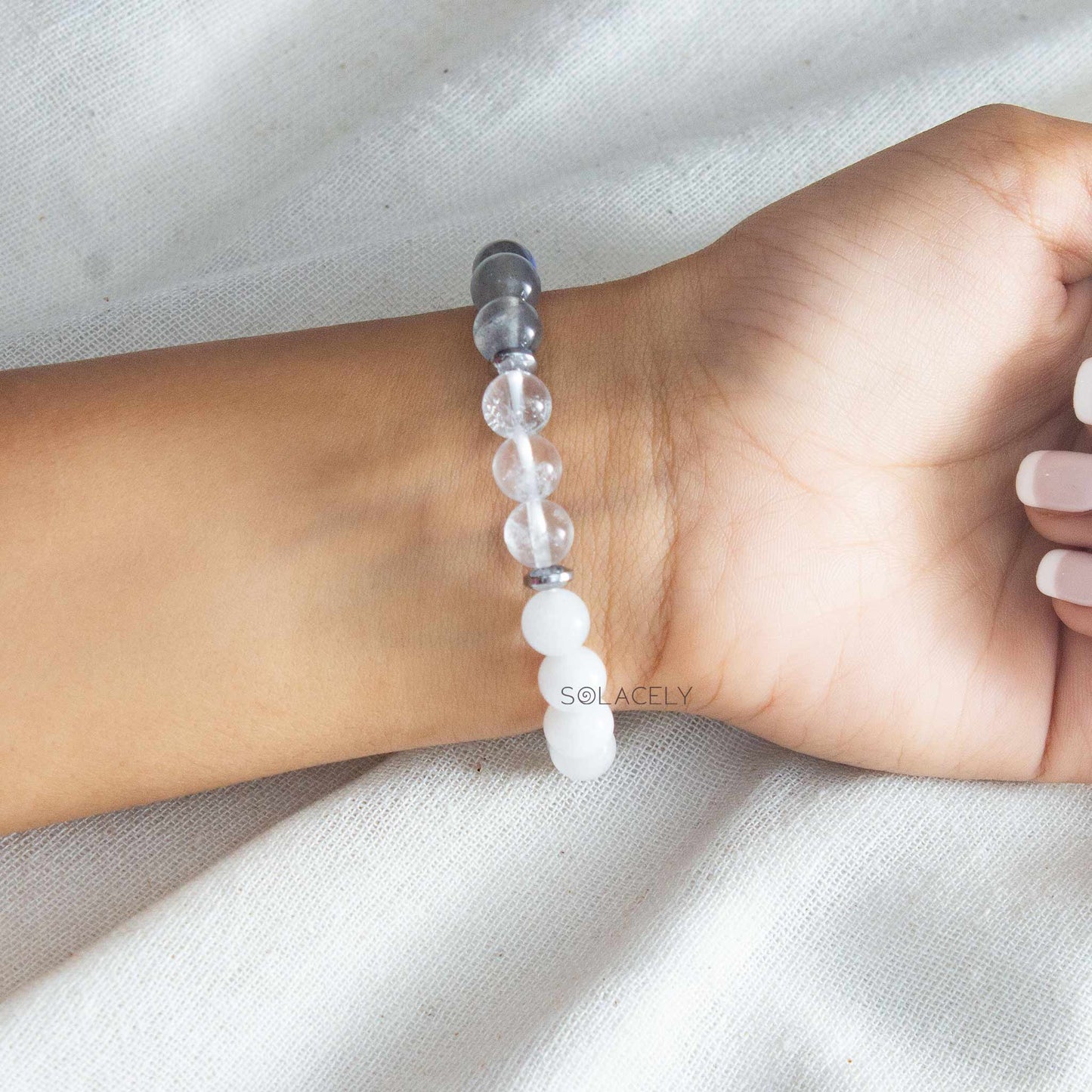 Crown Chakra Crystal Bracelet