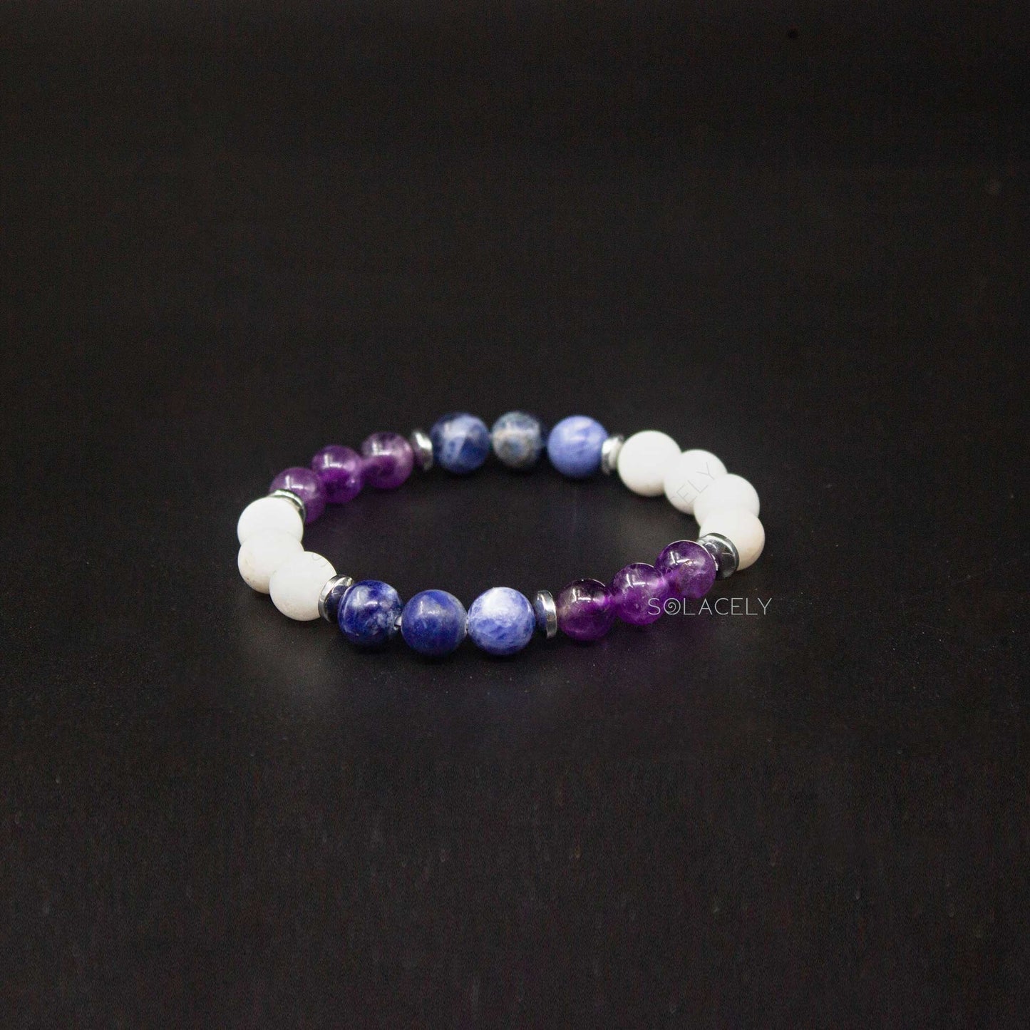 Third Eye Chakra Crystal Bracelet