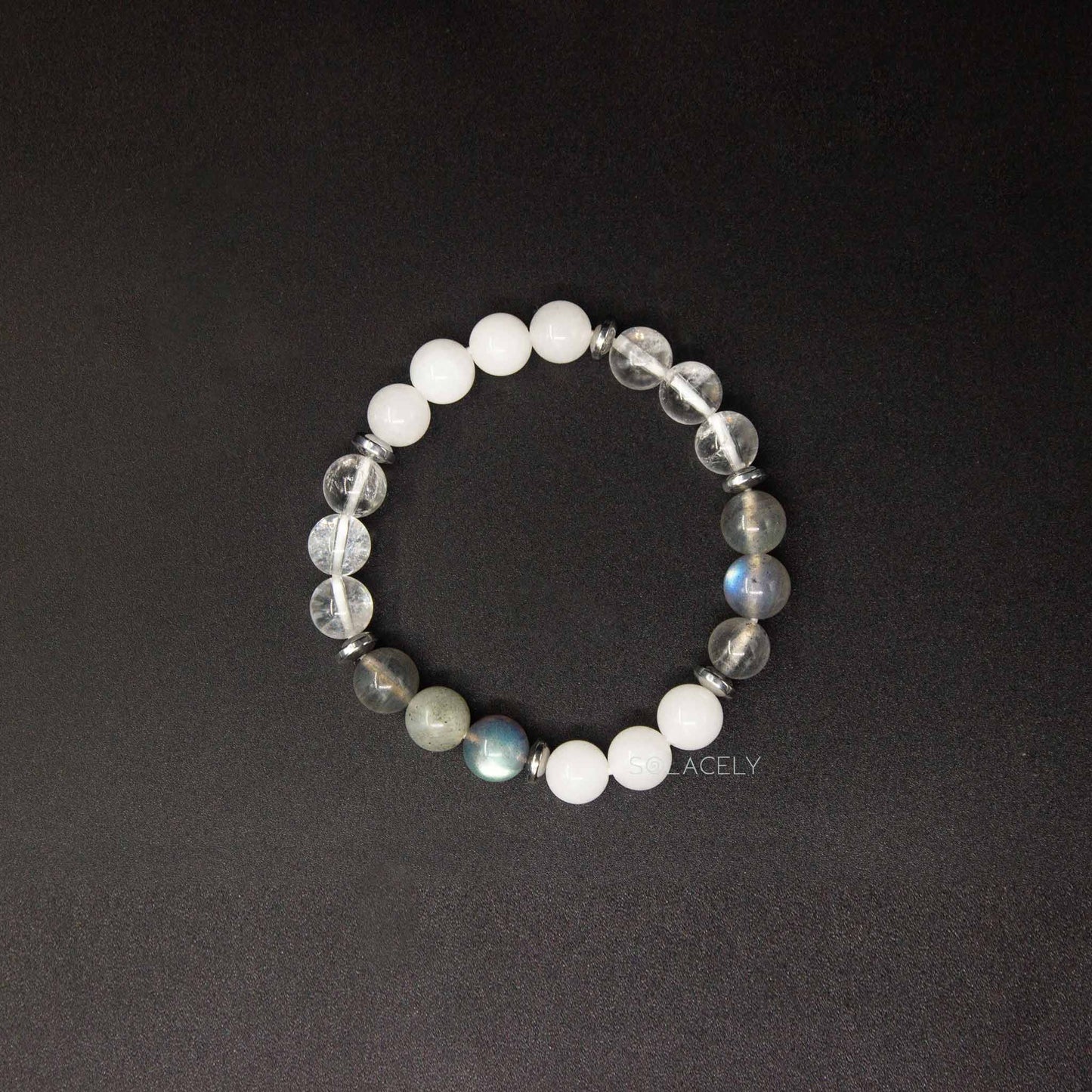 Crown Chakra Crystal Bracelet