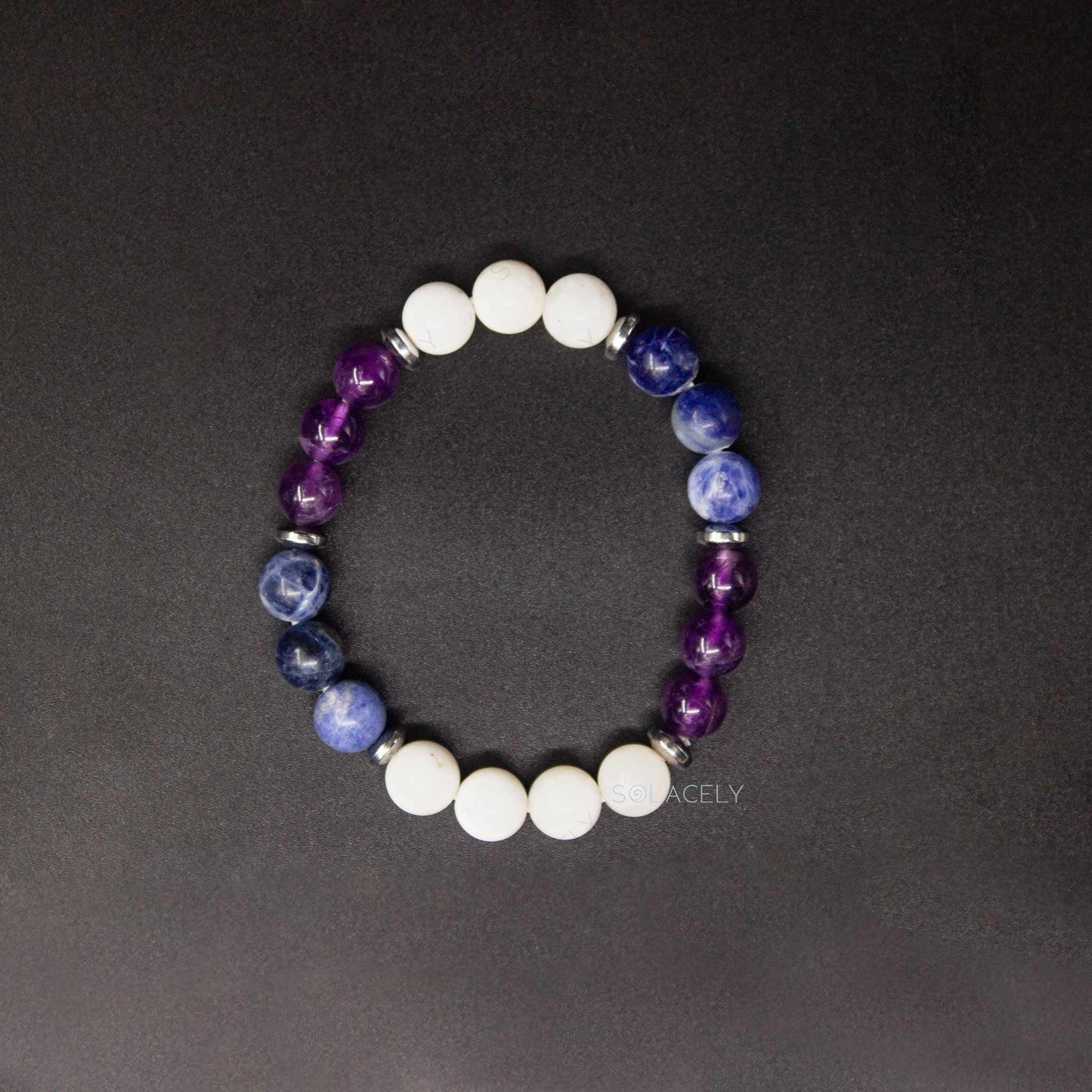 Third Eye Chakra Crystal Bracelet