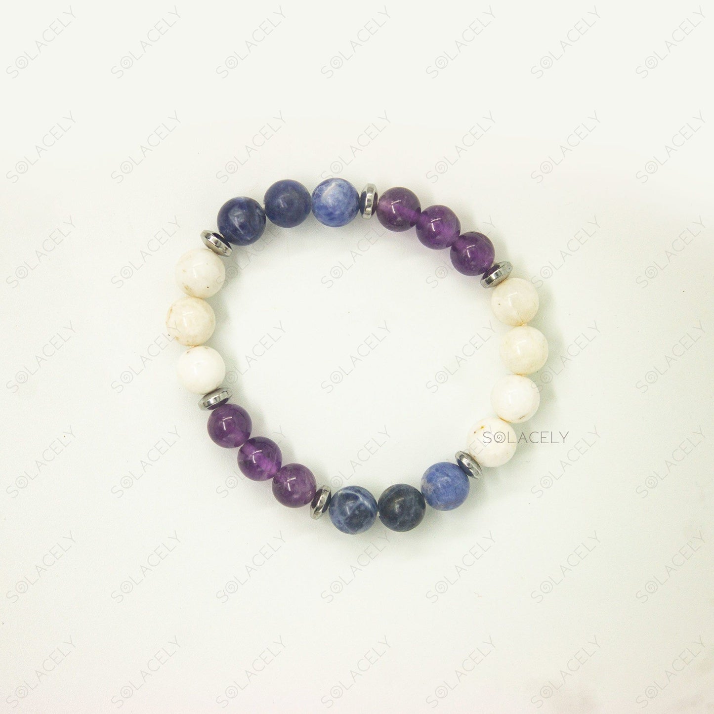 Third Eye Chakra Crystal Bracelet