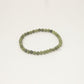 Green Jade Bracelet - 4mm Beads