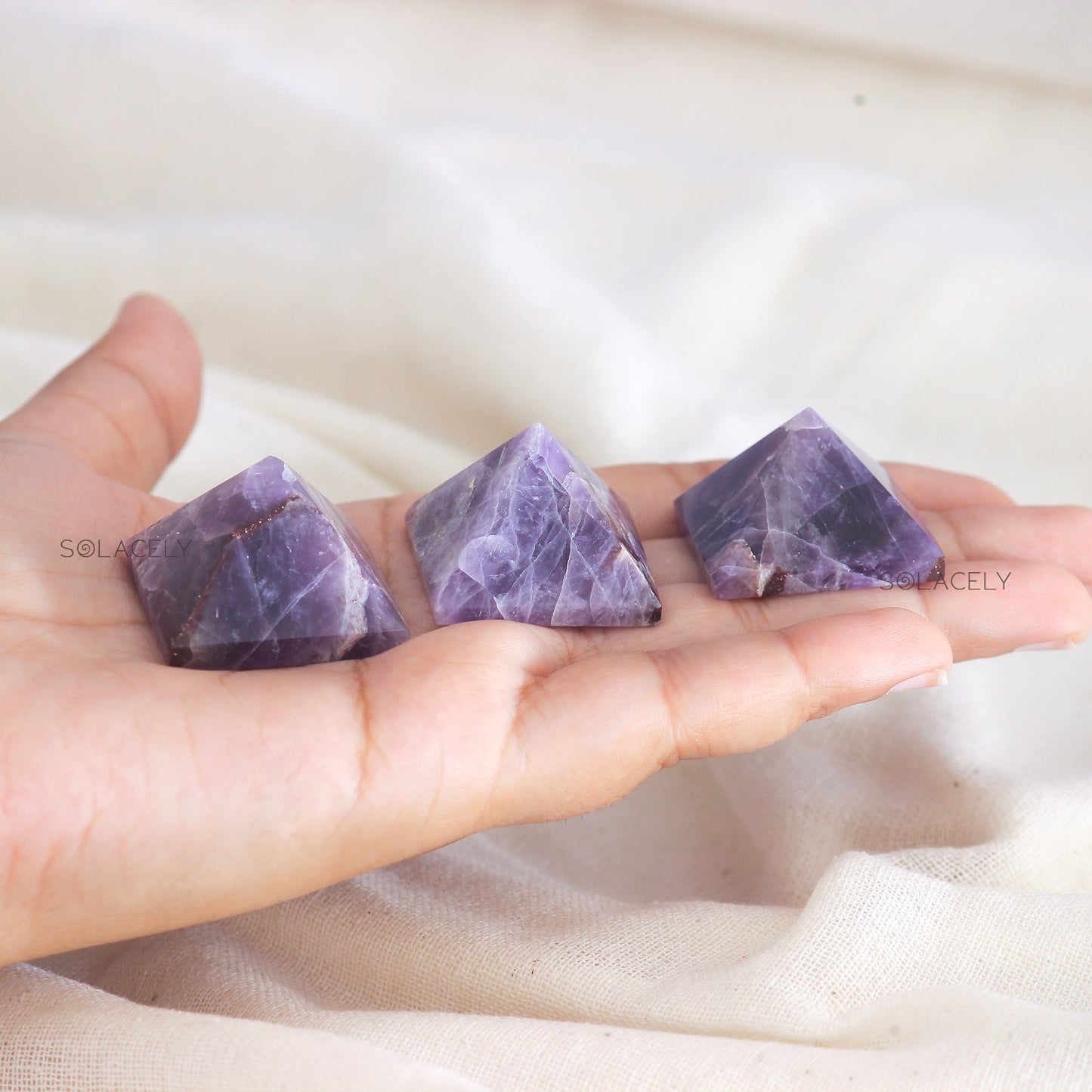 Amethyst Mini Crystal Pyramid