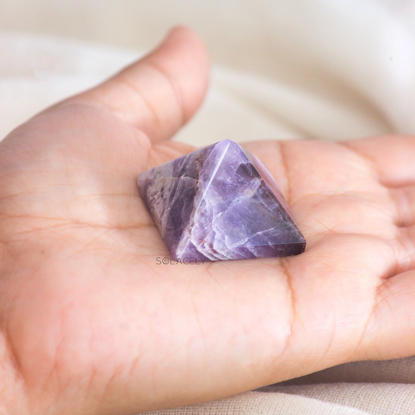 Amethyst Mini Energy Pyramid