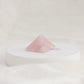 rose quartz meditation mini pyramid