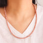 Sunstone Beaded Necklace