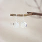 Moonstone Sterling Silver Crystal Earrings