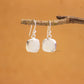 Moonstone Sterling Silver Crystal Earrings