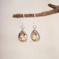 Sterling Silver Bohemian Crystal Earrings