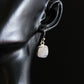 Moonstone Sterling Silver Crystal Earrings