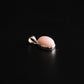 Sterling Silver Pink Opal Crystal Pendant