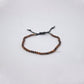 Tiger's Eye Anklet with 4mm Faceted Beads