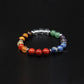 Seven Chakra Bracelet - 8mm Beads