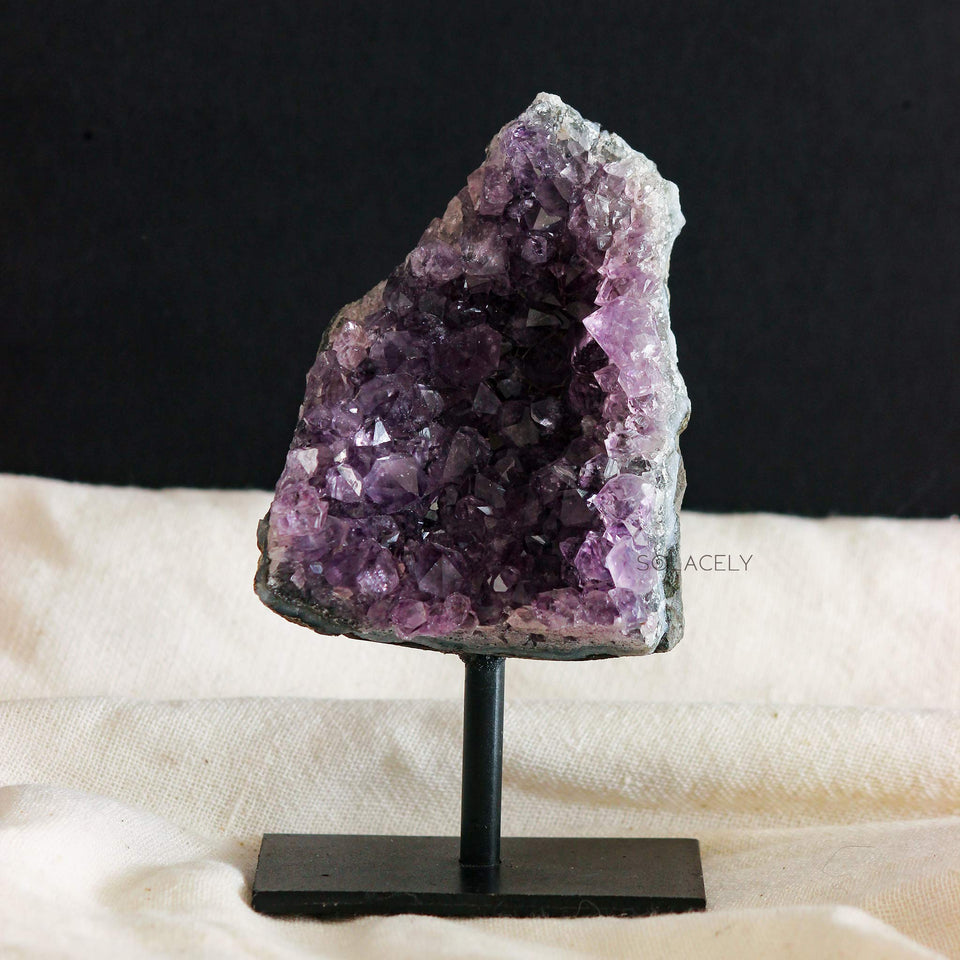 Amethyst Geode on Stand