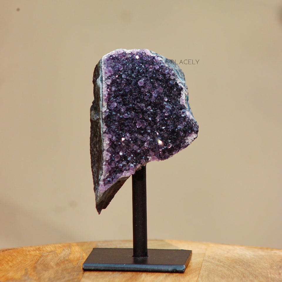 Amethyst Geode on Stand