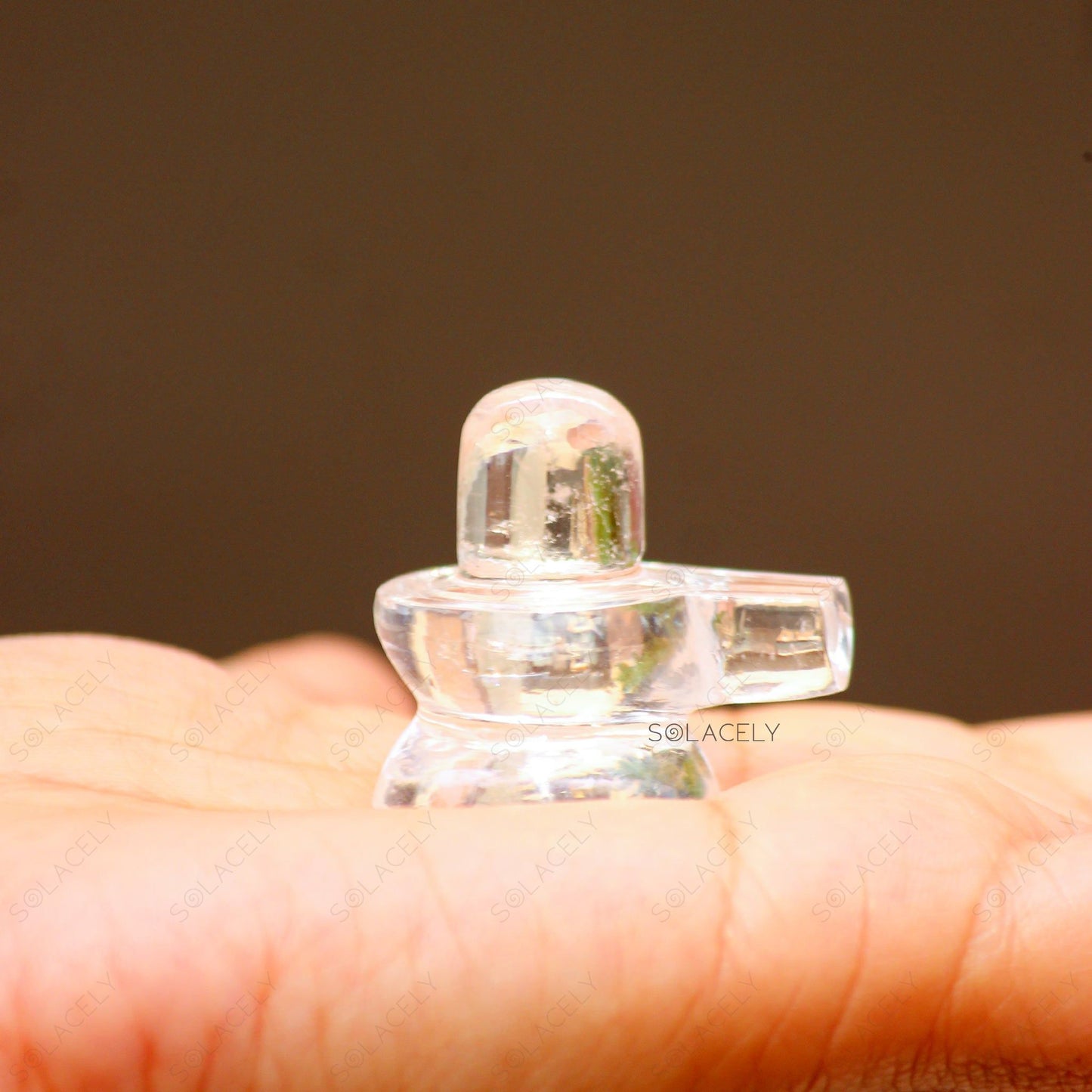 Clear Quartz/ Sphatik Shivling