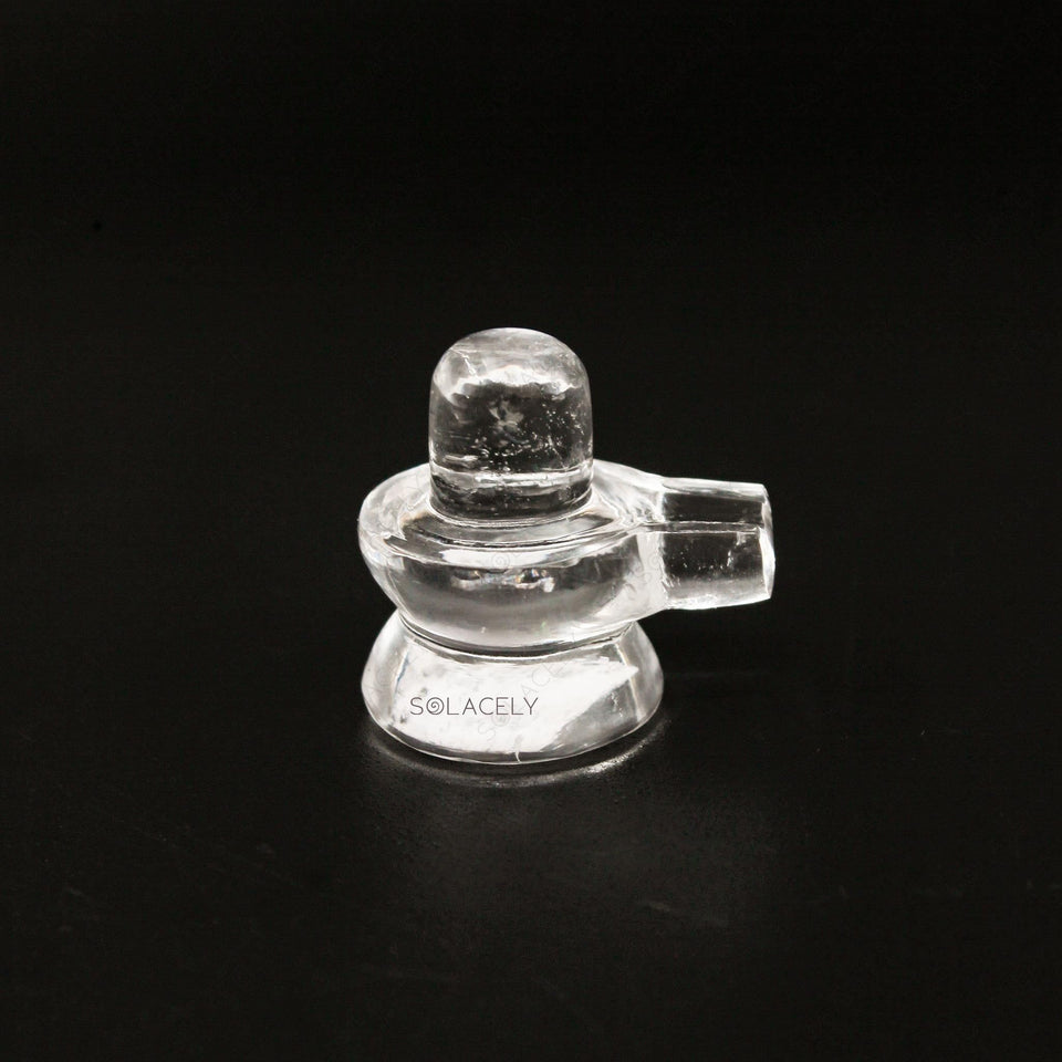 Clear Quartz/ Sphatik Shivling