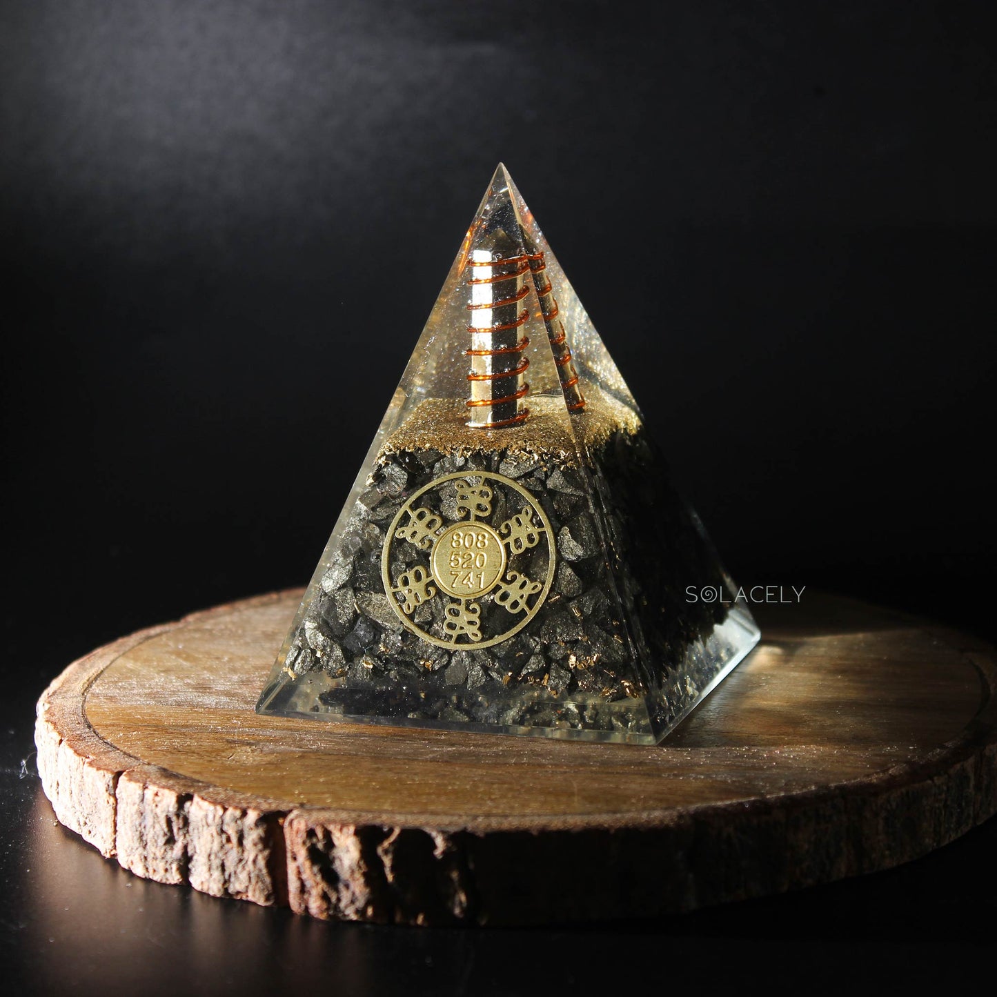 Pyrite Orgone Pyramid