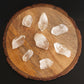 Clear Quartz Raw Stones 150gms